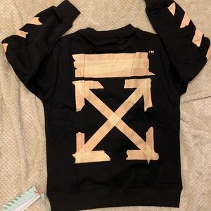 Striped Arrows Lines Sweater Crewneck Sweatshirt